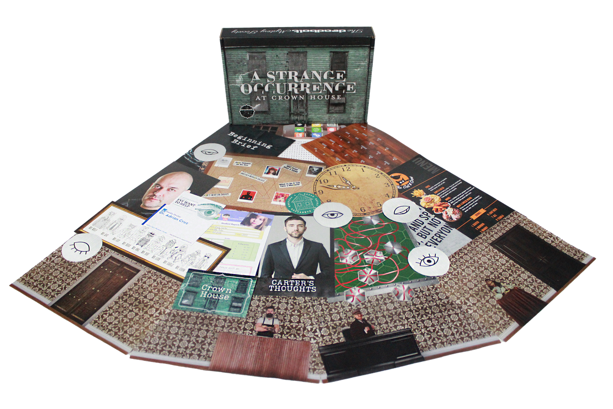 A Strange Occurrence at Crown House Deadbolt Mystery Society