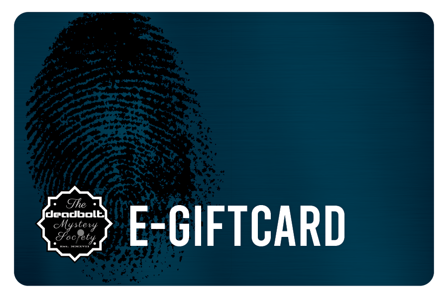Deadbolt Mystery Society Gift Card