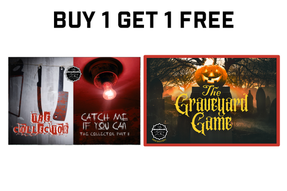 BUY 1 GET 1 FREE (The Collector 1 & 2 combo, The Graveyard Game)