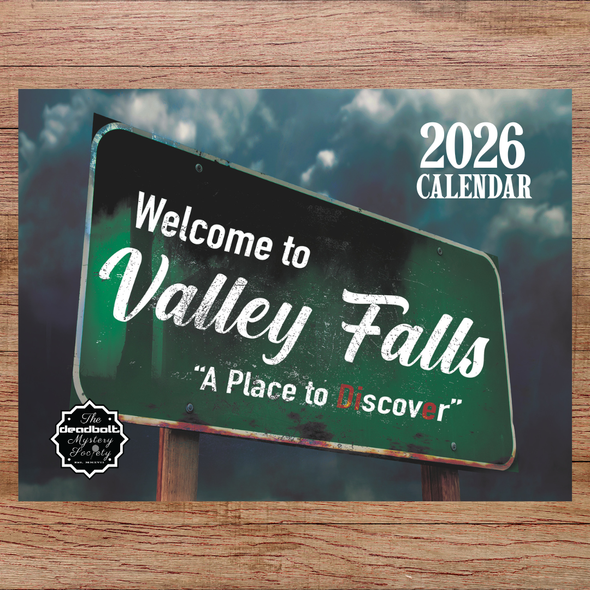 NEW! Welcome to Valley Falls 2026 Calendar (Plus Access to 12 NEW Printable Micro Mysteries)