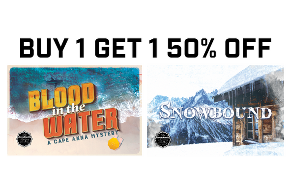 BUY 1 GET 1 50% OFF (Blood in the Water, Snowbound)
