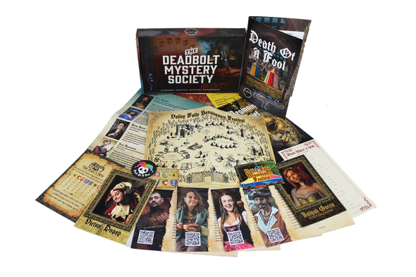 Mystery Bundle (To Die For, The Mother Goose Murders, Death of a Fool, Can You Dig It?)