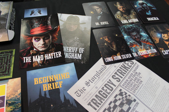 A Murder in Storyland (Includes Mini Replayable Game)