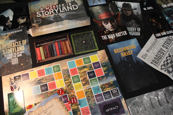 A Murder in Storyland (Includes Mini Replayable Game)