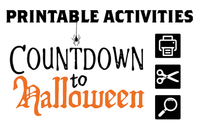 [PRINTABLE ACTIVITIES] Countdown to Halloween Puzzle-A-Day