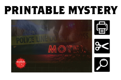 [PRINTABLE MYSTERY] Murder in 3B