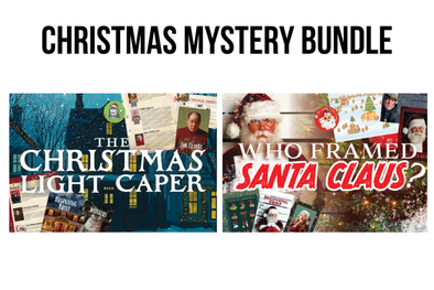 (PRE-ORDER) Christmas Mystery Bundle (The Christmas Light Caper and Who Framed Santa Claus?)