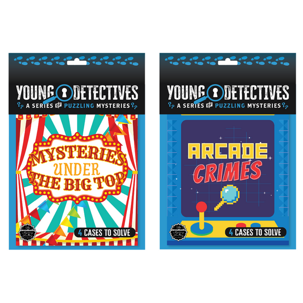 Young Detectives - Mysteries Under The Big Top & Arcade Crimes (combo)