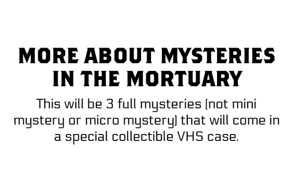 [HALFWAY TO HALLOWEEN] Mysteries in the Mortuary
